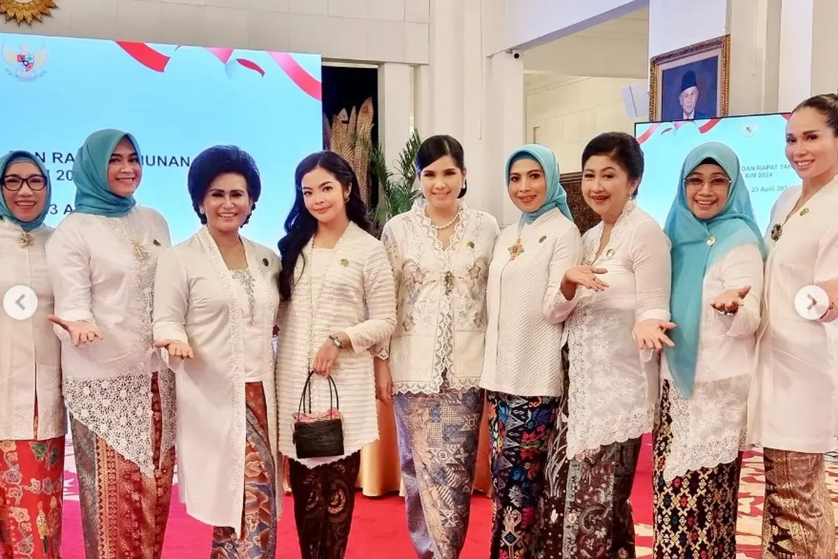 Potret Annisa Yudhoyono dan OASE Kabinet Indonesia Maju (Sumber: Instagram/annisayudhoyono)