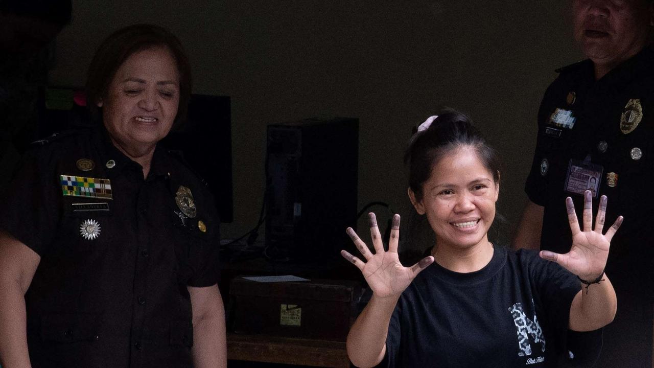 Mary Jane Veloso tiba di Filipina