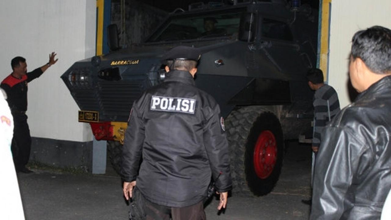 Suasana genting pemindahan 9 napi teroris dari Lapas Lowokwaru