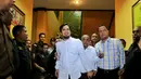 Sebelum dibawa ke Lembaga Pemasyarakatan Cipinang, kuasa hukum Saipul telah melayangkan penangguhan penahanan. Tapi ditolak. (Adrian Putra/Bintang.com)