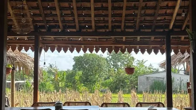 Tempat Makan View Sawah di Jogja