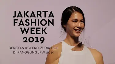 Jakarta Fashion Week diwarnai dengan koleksi dari perancang busana asal Pakistan, Zuria Dor.