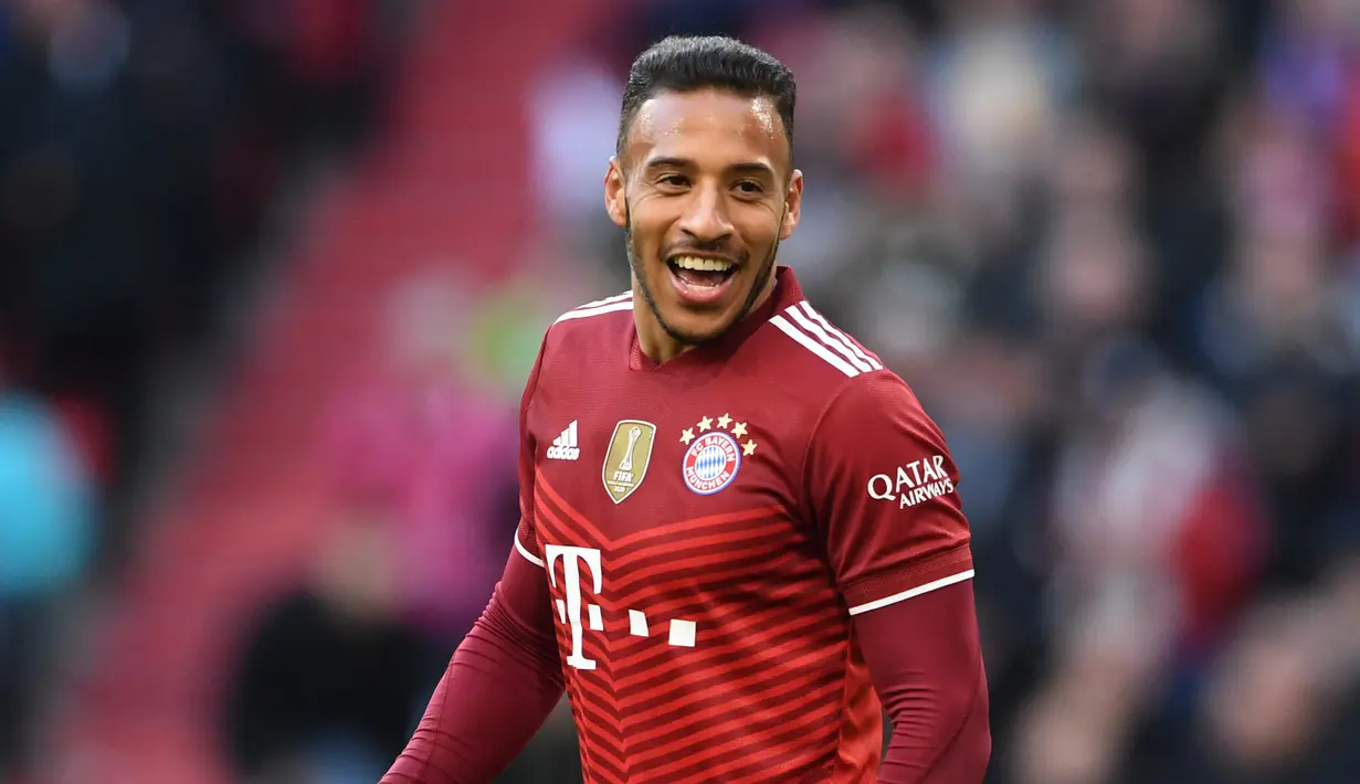 Corentin Tolisso tiba di Bayern Munchen pada musim panas 2017. Diboyong dari Olympique Lyon dengan harga 41,5 juta, ia gagal mendapatkan tempat utama di Bavaria karena sering didera cedera. Tolisso baru tampil sebanyak 100 kali dengan mencetak 21 gol dan 15 assist. (AFP/Christof Stache)