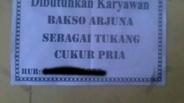 6 Syarat Nyeleneh di Lowongan Kerja Ini Bikin Tepuk Jidat