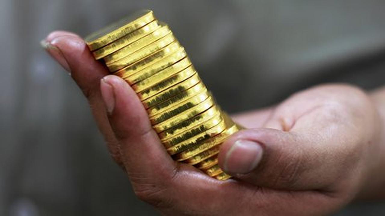 Harga emas Antam stagnan di Rp 549.000 per gram