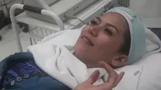 Agar terlihat cantik saat di pelaminan nanti, Cinta Penelope rela melawan rasa takut terhadap jarum suntik untuk menanam benang di wajahnya.