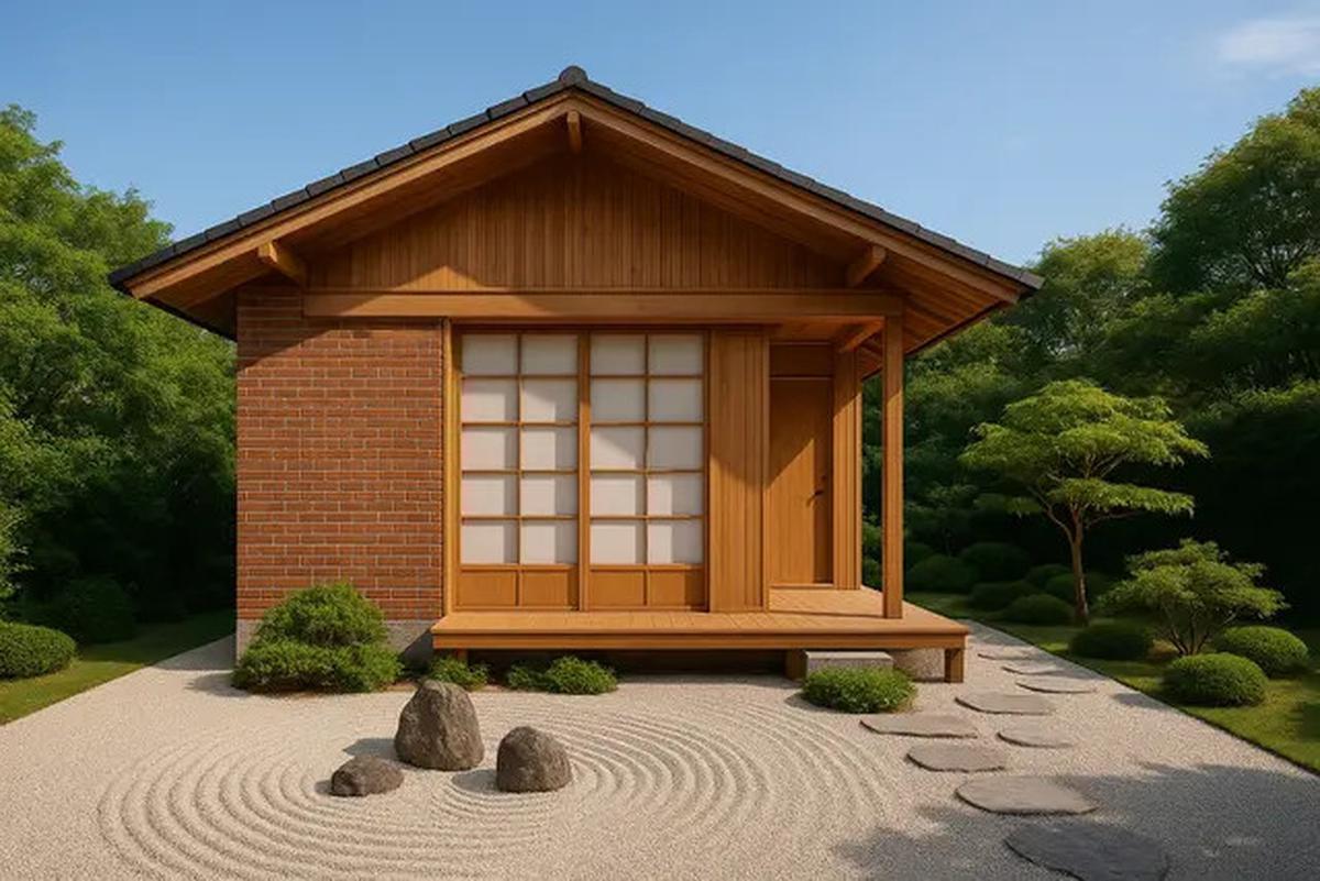 8 Model Rumah Kecil Tapi Cantik 5x7 Meter dari Bata Ekspos dan Kayu, Sederhana Tapi Bikin Betah