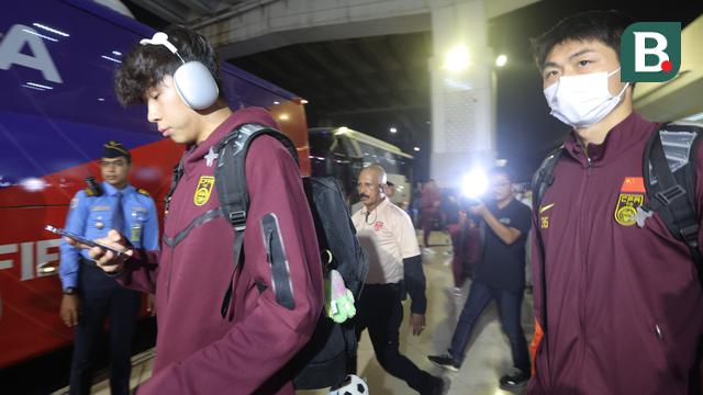 Foto: Dipimpin Branko Ivankovic, Timnas China Tiba di Indonesia