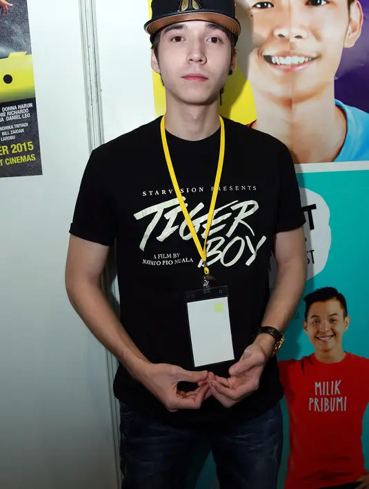 Ditemui di Jiexpo Kemayoran, Jakarta Pusat, Jumat (25/9/2015), Stefan mengaku deg-degan saat melakukan adegan berkelahi tersebut. (Deki Prayoga/Bintang.com)