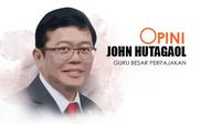 John Hutagaol, Guru Besar Perpajakan dan bekerja di Direktorat Jenderal Pajak Kementerian Keuangan. (Triyasni)