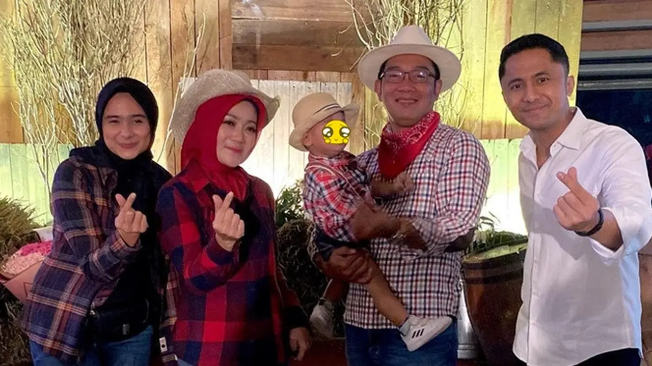 6 Potret Akrab Ridwan Kamil dan Hengky Kurniawan, Sama-Sama Disegani Warga Jabar