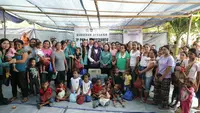 TP Posyandu Pusat bersama TP PKK memperkuat peran Posyandu dalam mendukung pemenuhan enam bidang Standar Pelayanan Minimal (SPM) di Posyandu Damer, Desa Satar Padut, Kecamatan Lamba Leda Utara, Kabupaten Manggarai Timur, Nusa Tenggara Timur (NTT), Kamis (8/10/2026).