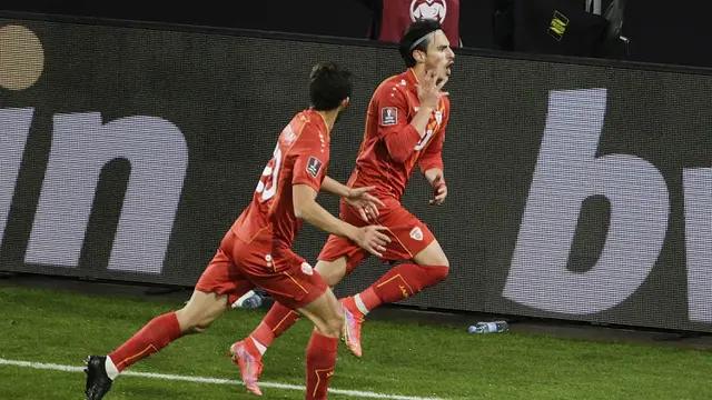 FOTO: Kejutan, Jerman Takluk 1-2 dari Makedonia Utara - Eljif Elmas
