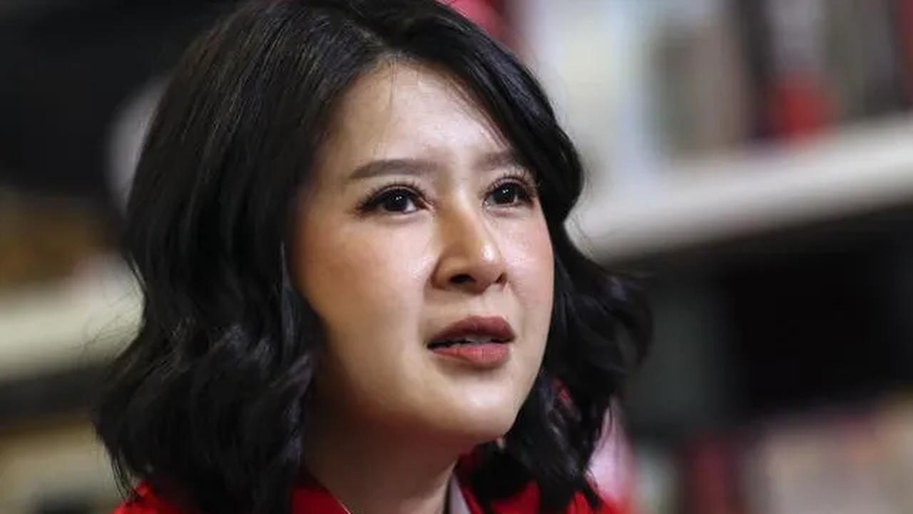 Wakil Ketua Dewan Pembina PSI Grace Natalie dan jajaranya bertemu dengan Presiden Joko Widodo (Jokowi) di Istana Kepresidenan, Jakarta.&nbsp;