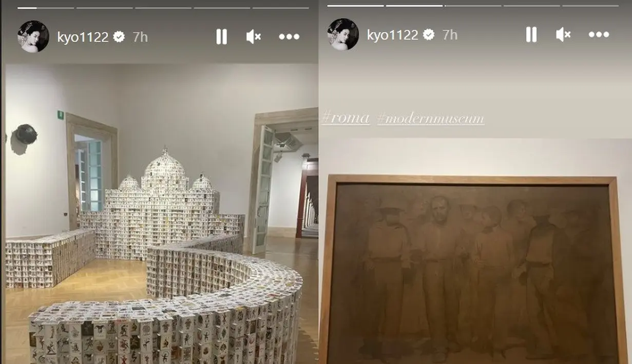 Song Hye Kyo liburan di Roma. (Instagram/ kyo1122)