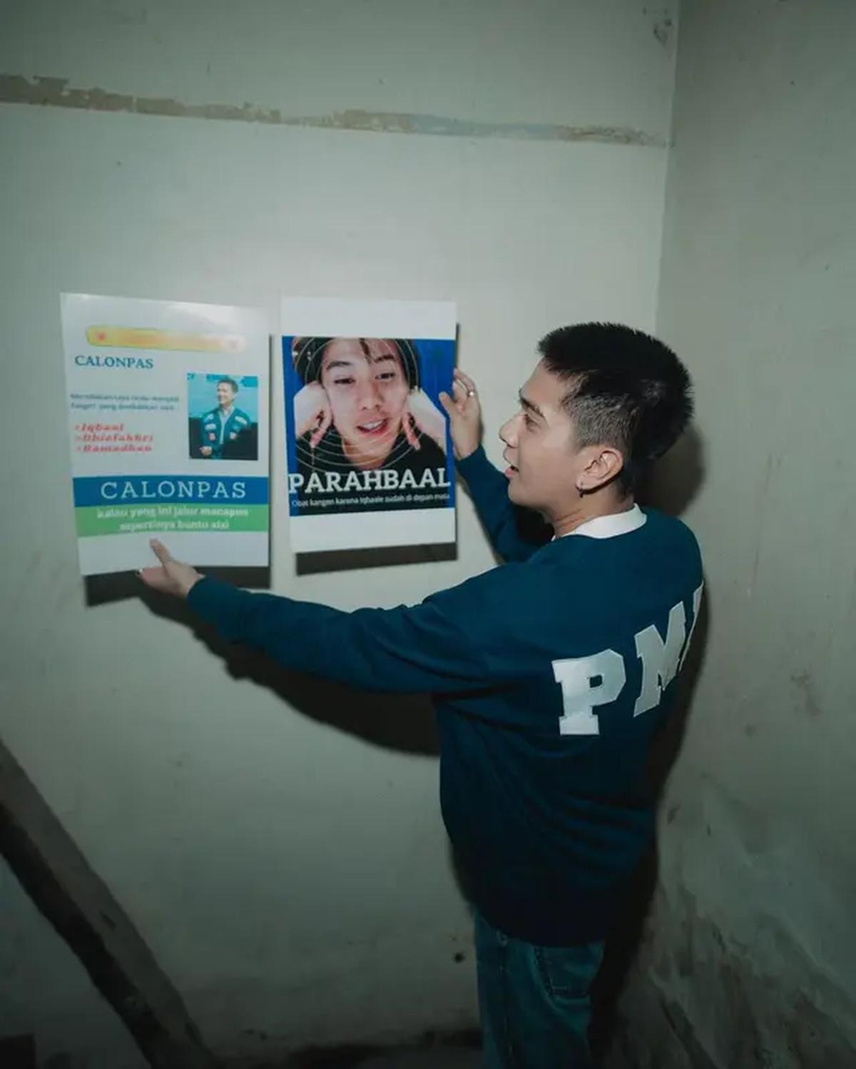 Potret Iqbaal Ramadhan di Promo Film Perayaan Mati Rasa (Sumber: Instagram/iqbaal.e)