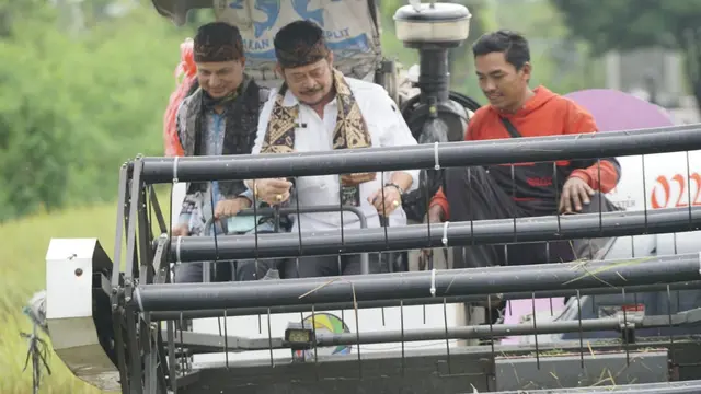 Mentan Pastikan Stok Beras Aman Usai Panen Awal Tahun Bersama Perwakilan FAO