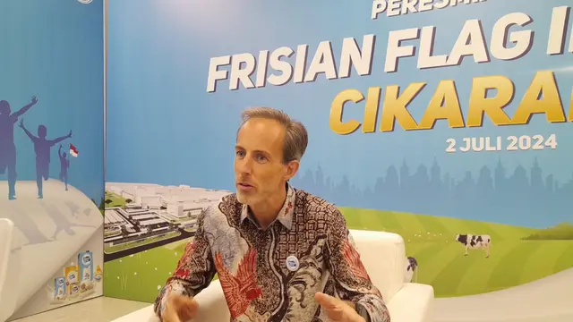 Presiden Direktur PT Frisian Flag Indonesia, Berend van Wel. (Foto: Benedikta Desideria/Liputan6.com)
