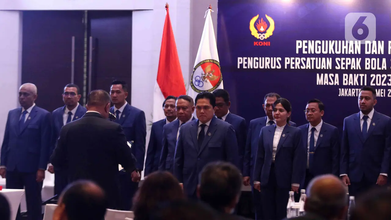 Pengurus PSSI Periode 2023-2027 Resmi Dilantik