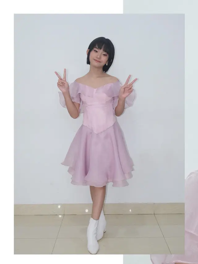 7 Potret Bilqis Putri Ayu Ting Ting dengan Gaya Rambut Bondol, Tuai Sorotan