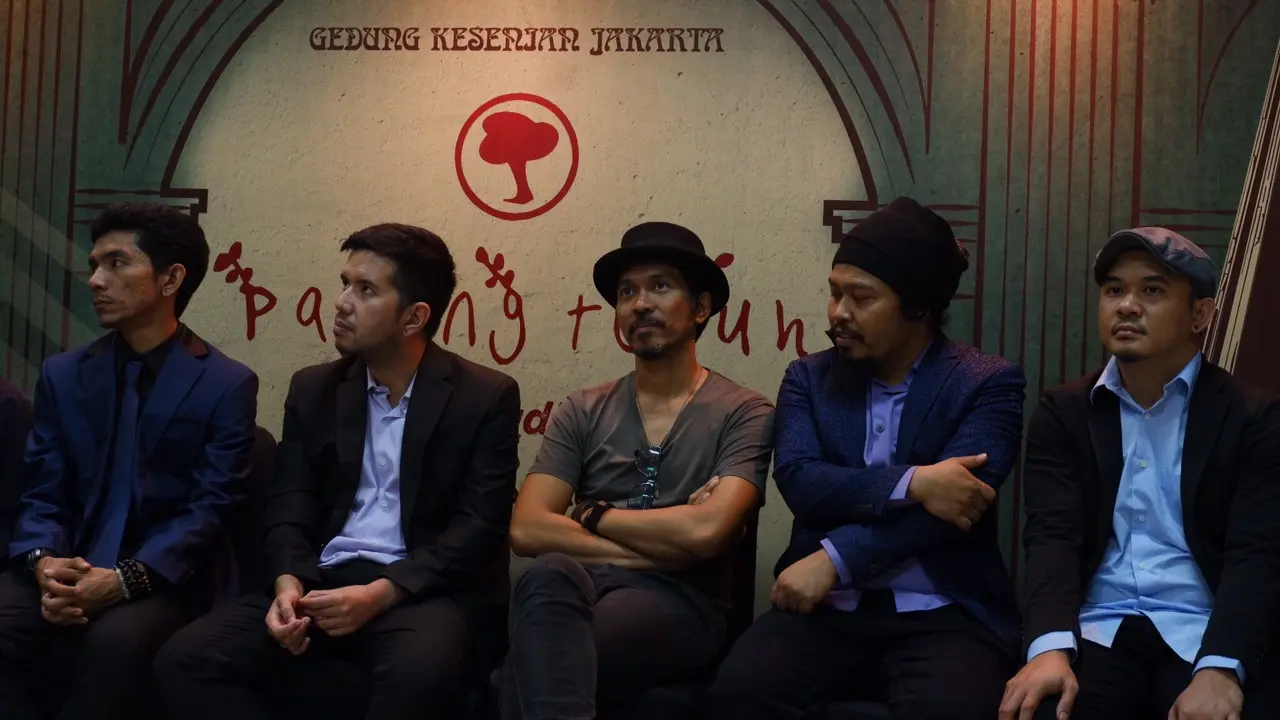 Payung Teduh Liztomania (Nizar Zulmi/Bintang.com)