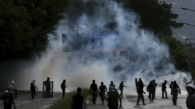 Unjuk rasa di Venezuela