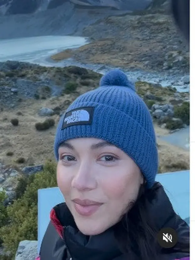 Angela Gilsha liburan ke Australia dan Selandia Baru (foto: instagram angelagilsha)