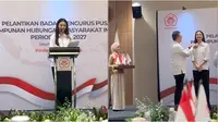 6 Potret Raline Shah Bertugas Jadi Stafsus Kemkomdigi, Beri Sambutan di Perhumas