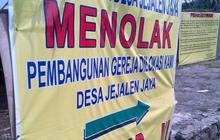 Massa kembali hadang Jemaat HKBP Filadelfia