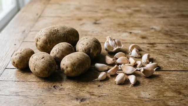 Kentang dan Bawang Putih
