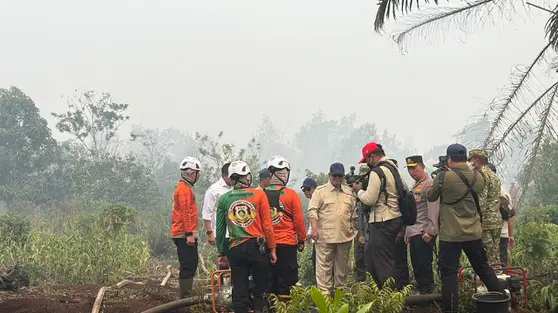 Prabowo Yakin Kebakaran Hutan Kalimantan Terkendali: Dulu Lebih Parah