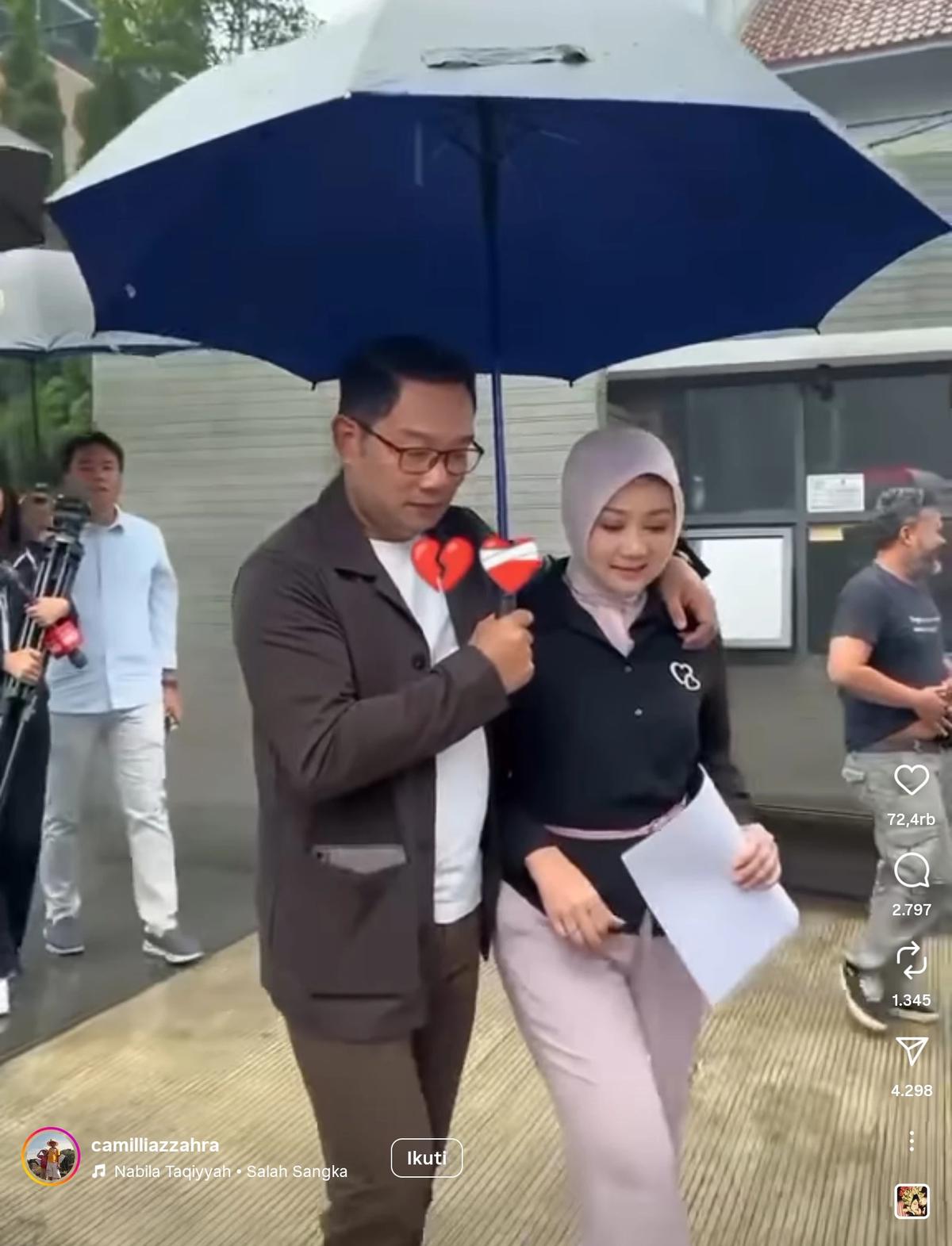 unggahan anak Atalia dan Ridwan Kamil