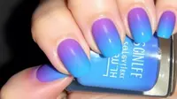 9 Langkah Mudah Bikin Nail Art Ombre di Rumah, Hasilnya Seperti di Salon