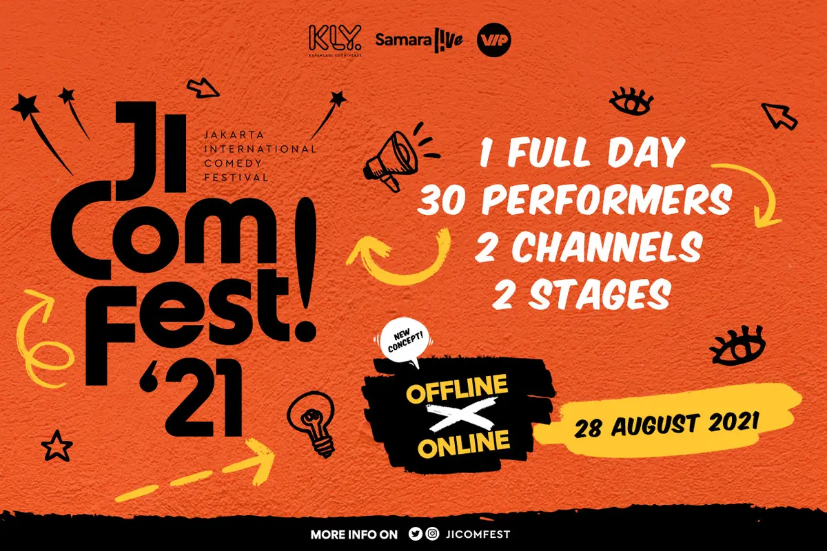 Jakarta International Comedy Festival (Jicomfest) kembali lagi.