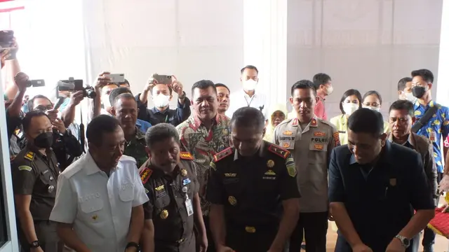 Peresmian gedung baru kantor Kejaksaan Negeri (Kejari) Cilacap. (Foto: Coki/Kejari Cilacap)