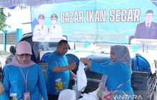 DKP Kalsel Bagikan Ikan Patin Gratis di Pasar Murah Banjarmasin, Dorong Konsumsi Ikan