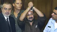 Marwan Barghouti adalah pemimpin gerakan&nbsp;Fatah.&nbsp;Sosoknya merupakan&nbsp;tahanan politik paling berpengaruh di&nbsp;penjara Israel. (Dok. AP Photo/Brennan Linsley)