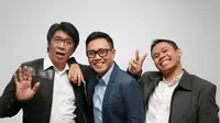 Jupe mengapresiasi tingkat solidaritas yang terjalin antara Parto, Akrie dan Eko yang terus eksis hingga saat ini. (Galih W. Satria/Bintang.com)