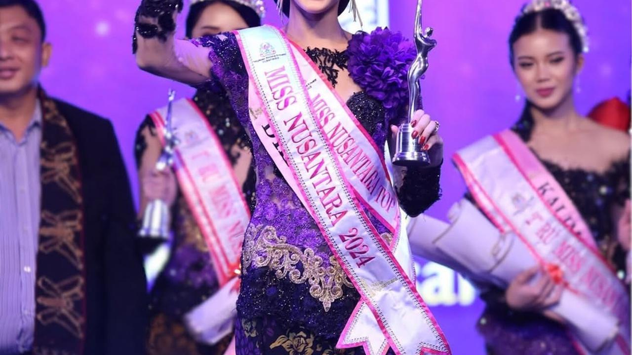 Potret Cantik Rebecca Albeck, Pemenang Miss Nusantara 2024 yang Hobi Olahraga