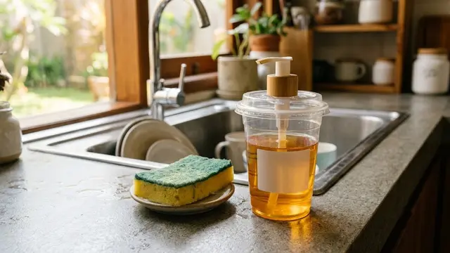 Ide Daur Ulang Gelas Plastik Kopi Bekas yang Mudah Dibuat dan Berguna/AI Generated