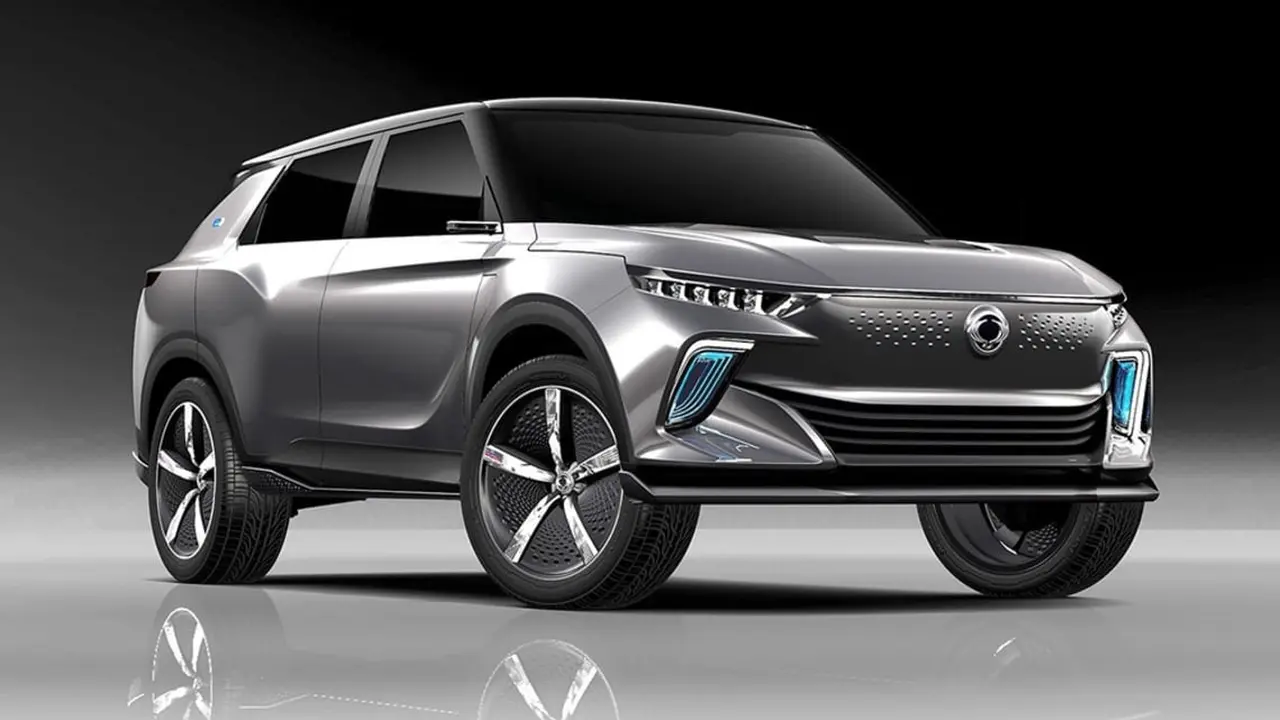 Mobil listrik Ssangyong E100 Korando e-Motion. (Dok. Ssangyong)