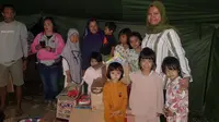 Komisi Perlindungan Anak Indonesia (KPAI) menyoroti permasalahan kesehatan anak korban Gempa Cianjur di 3 posko pengungsian, yaitu Desa Sukamaju, Desa Mekar Sari, dan Desa Limbangansari Kecamatan Cianjur pada Sabtu, 26 November 2022. (Dok Komisi Perlindungan Anak Indonesia/KPAI)