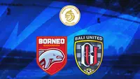 Championship Series BRI Liga 1 - Borneo FC Vs Bali United (Bola.com/Adreanus Titus)