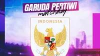 Timnas Indonesia Putri - Logo Timnas Indonesia, Garuda Pertiwi matchday (Bola.com/Adreanus Titus)