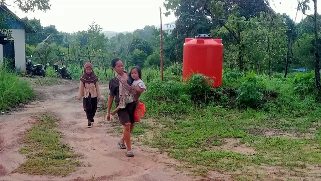 Suku Darat di Pulau Rempang, Batam. (Liputan6.com/Ajang Nurdin)