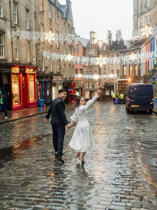 Gritte Agatha dan Arif Hidayat Prewedding di Edinburgh, Skotlandia (Foto: sweet.escape via Instagram gritteagathaa)