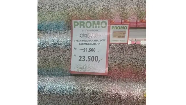 6 Tulisan Diskon di Supermarket Ini Bikin Mikir Dua Kali