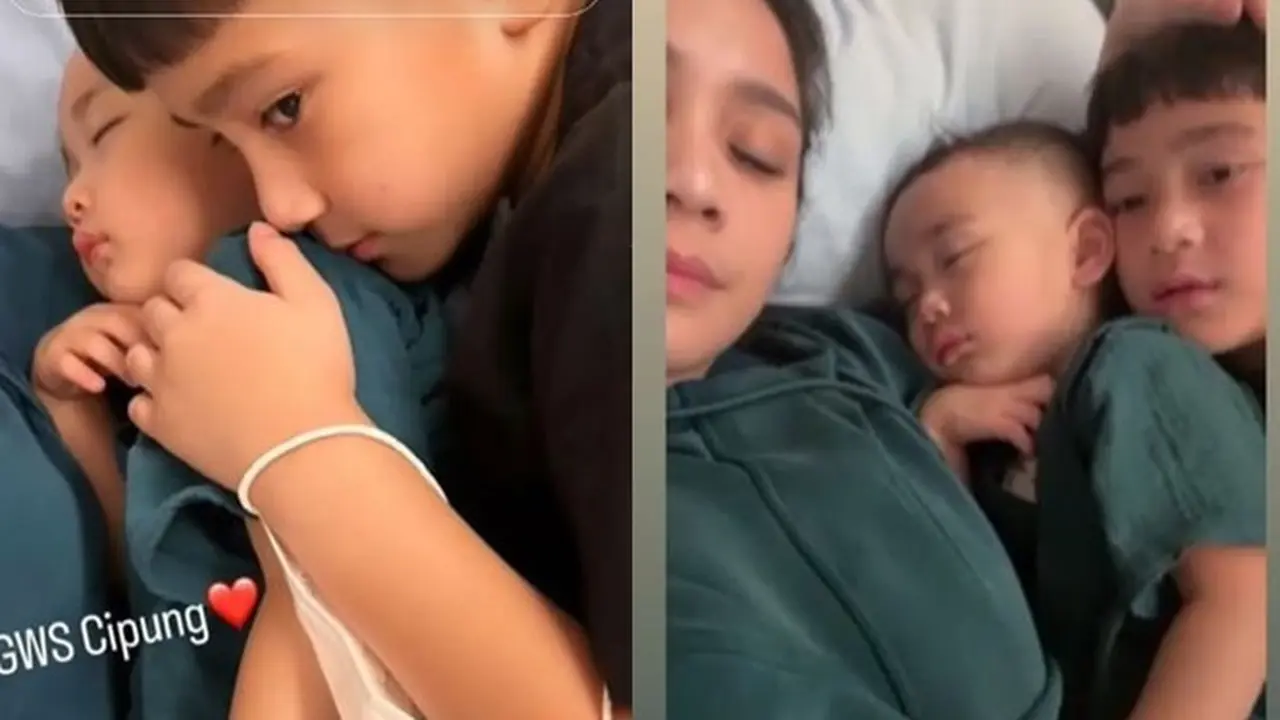 6 Potret Rafathar Peluk Rangkul Rayyanza Saat Sakit, Habis Rontgen Paru-Paru