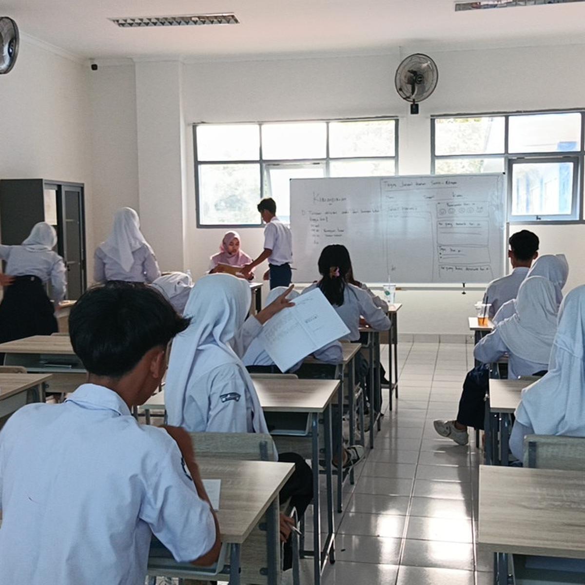 Suasana Sekolah Rakyat SMA di Bandung