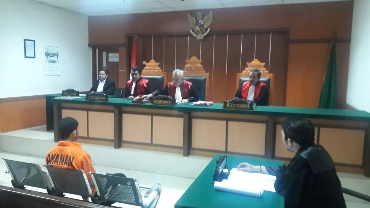 Terdakwa teror Thamrin.